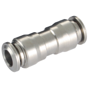 1/8inch OD Tube Equal Straight Nickel Plated