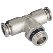 1/8inch OD x 1/8inch NPT Swivel Branch Tee