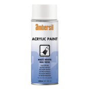 Ambersil Acrylic Paint Matt White RAL 9010