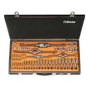 Chrome Steel Tap & Die Set of 40 Metric