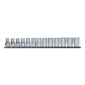 Hand Socket Set of 13 1/2inch Drive Metric