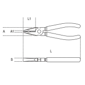 220mm Heavy Duty Combination Pliers