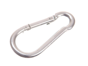 Fire Brigade Snap Hook 8mm Zinc Plated (2 Pack)