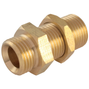 3/4inch BSPP Male Brass Bulkhead