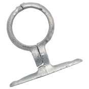 1inch School Board Pipe Bracket Galvanised