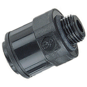 4mm OD x 1/4inch BSPP Male Straight Adaptor