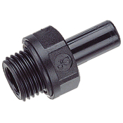 1/4inch BSPP Male x 5mm OD Stem Adaptor