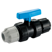 15-22mm x 3/4inch Uni Comp Valve x M BSP
