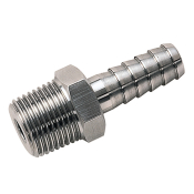 1inch BSPT Male x 25mm ID Hose Tail Adaptor