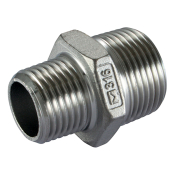 1inch x 1/2inch BSPT Male Hex Nipple