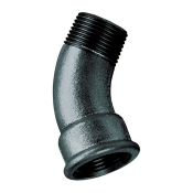 3/4inch Male x Female Equal Bend 45° Galvanised