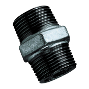 1inch Equal Hexagon Nipple Galvanised