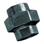 1inch Female Equal Union Taperseat Galvanised