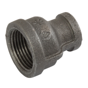 3/4inch x 3/8inch Female Reducing Socket Black