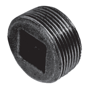 1inch Countersunk Plug (Fig 149) Black