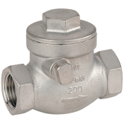 1 1/2inch BSP 316 Swing Check Valve