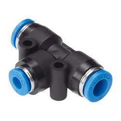 Tee Push-in Tube to Tube Fittings