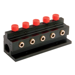 HNL Aluminium 5 and 10 Way Manifolds