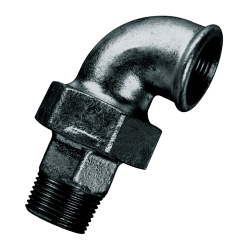 Male x Female Elbow Union Spherical Seat Iron to Iron (Fig 262)