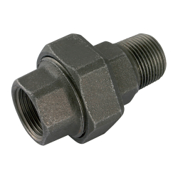 Male x Female Equal Union Iron to Iron Taper Seat