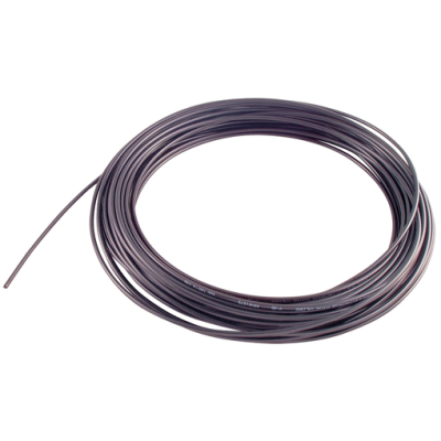 6mm OD x 4mm ID Black Rigid Nylon 25m