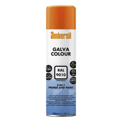 Ambersil Galva Colour White RAL 9010