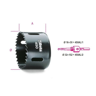 30mm HSS Holesaw Bimetal