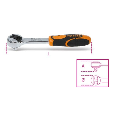 3/8Inch Drive Reversible Ratchet 72 Teeth