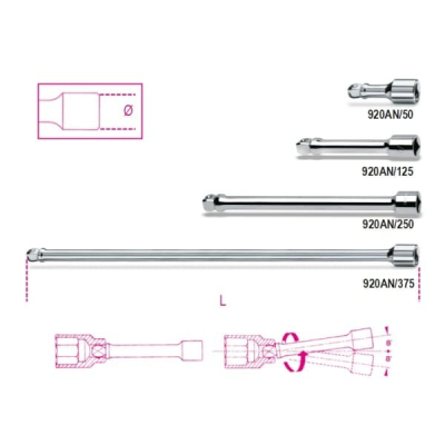 375mm Wobble Extension Bar
