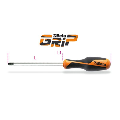 3PZ Grip Pozidriv Supadriv Screwdriver
