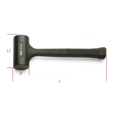 50mm Dead Blow Hammer Rubber