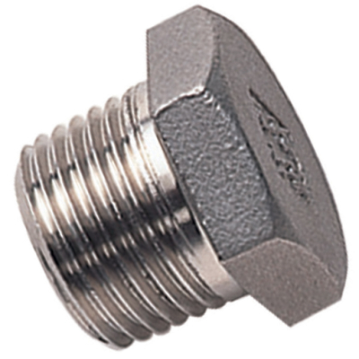 1.1/2Inch NPT Hex Blanking Plug S/Steel 150lbs