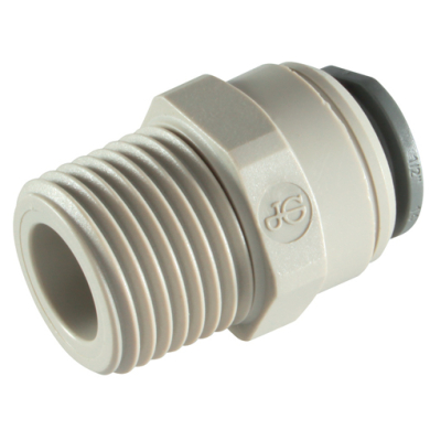 3/16Inch OD x 1/8Inch BSPT Male Straight Adaptor