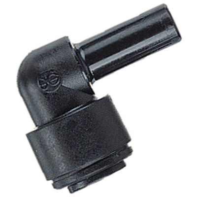 12mm OD x 12mm OD Stem Elbow Adaptor
