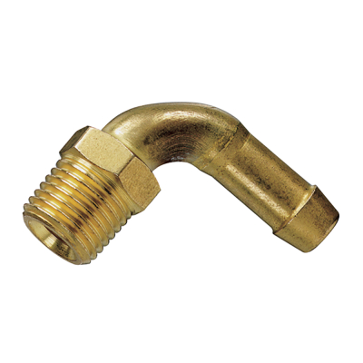 3/8Inch BSP Female x 1/2Inch ID Hose Brass Elbow