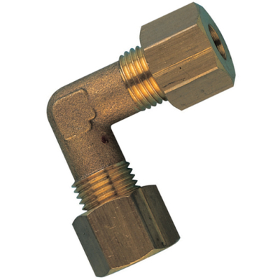 10mm OD Equal Brass Elbow