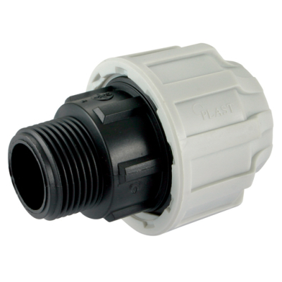 32mm OD x 1Inch BSPT Male Straight Polypipe