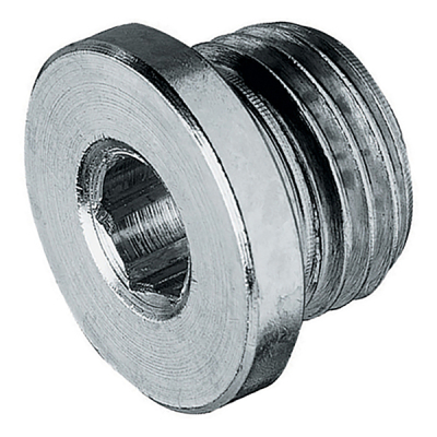 1/8Inch BSPP Hex Key Blank Plug St. Steel