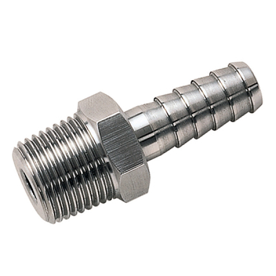 1/4Inch BSPT Male x 13mm ID Hose Tail Adaptor