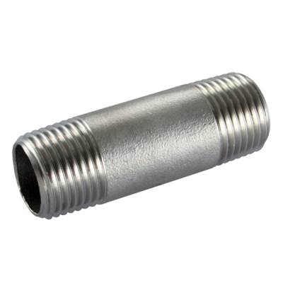 80mm x 1/4Inch BSPT Male Barrel Nipple