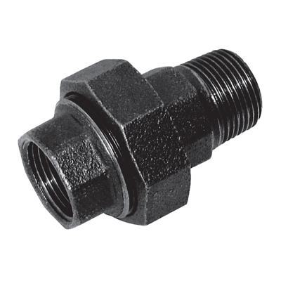 1/2Inch Male x Female Equal Union (Fig 257) Galvanised