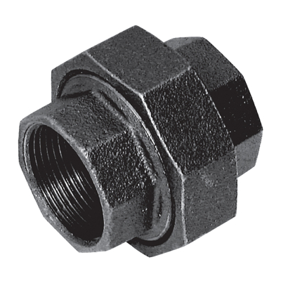 1/2Inch Female Equal Union Spherical Seat Iron (Fig 256) Galvanised