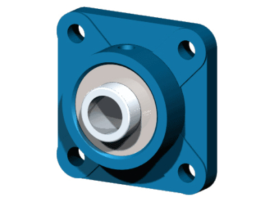 TSF45 NSK-RHP Triple Seal Self Lube Flange Bearing Unit